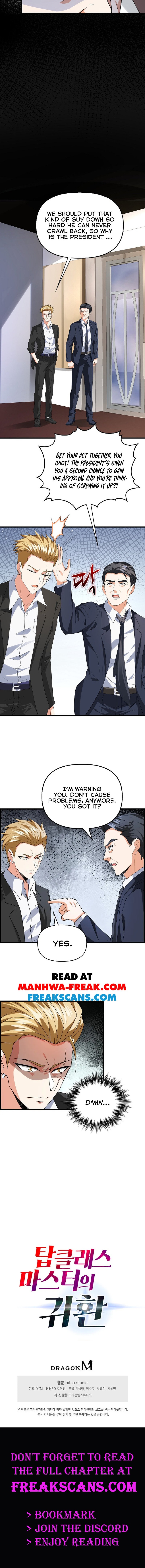 Return of Top Class Master Chapter 13 Page 1