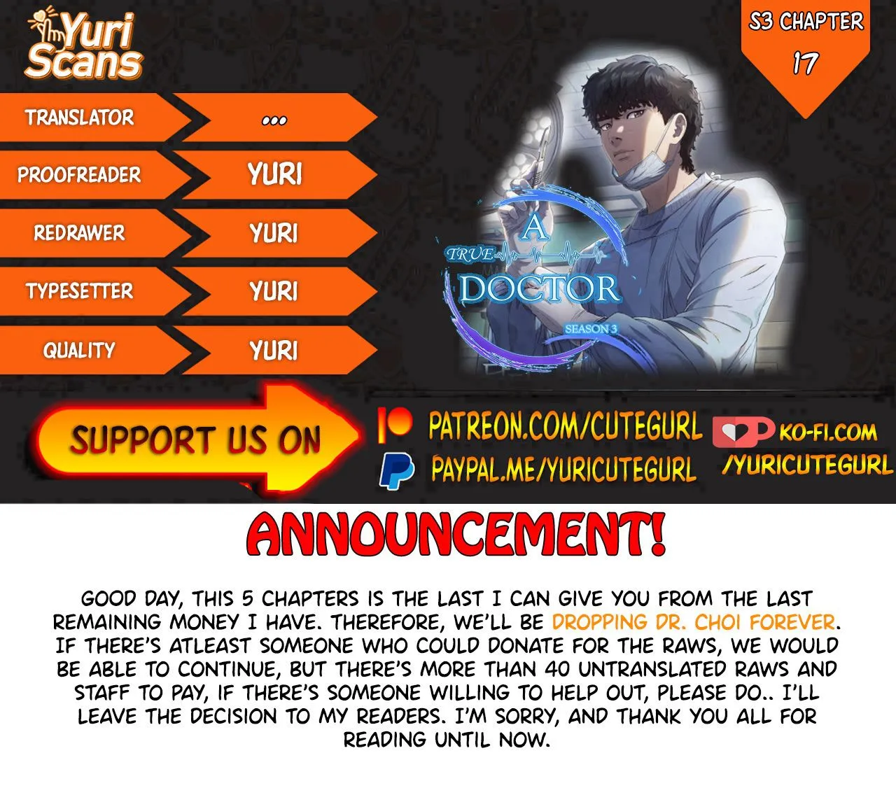 A True Doctor Chapter 96 Page 1