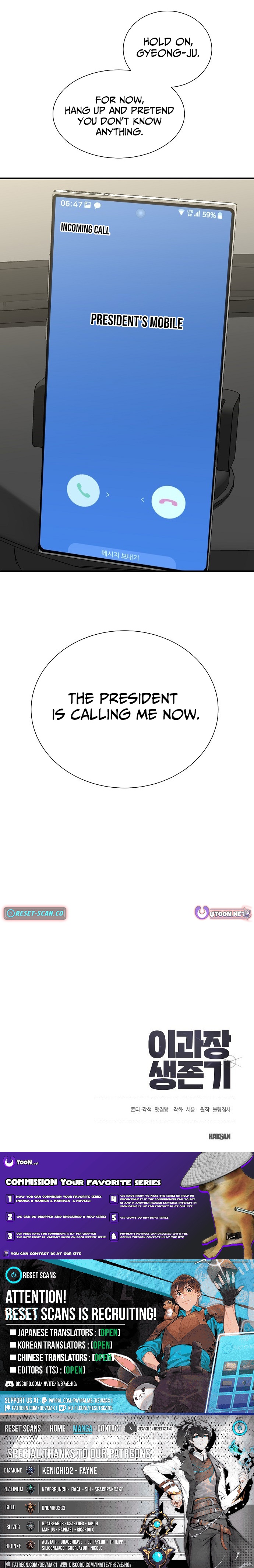 Assistant Manager Lee’s Survival Story Chapter 4 Page 1