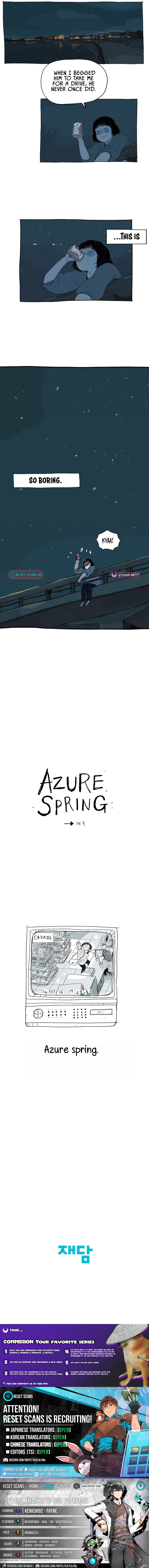 Azure Spring Chapter 0 Page 1