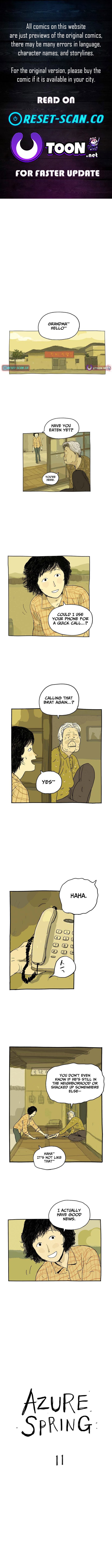 Azure Spring Chapter 11 Page 1