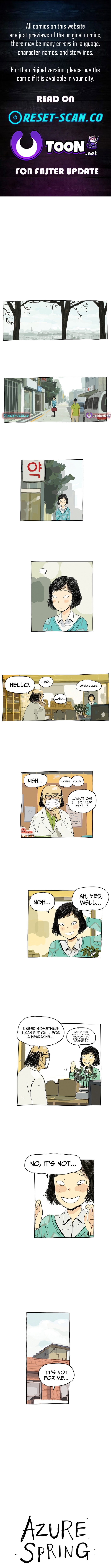 Azure Spring Chapter 8 Page 1
