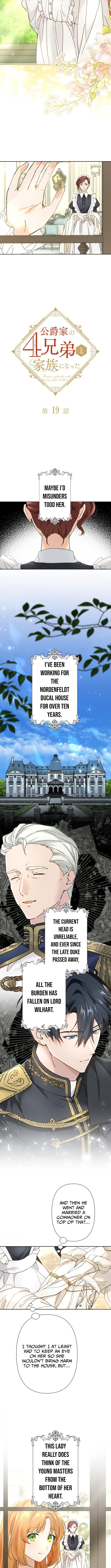 Became part of the family with the four brothers of the ducal Chapter 19 Page 1