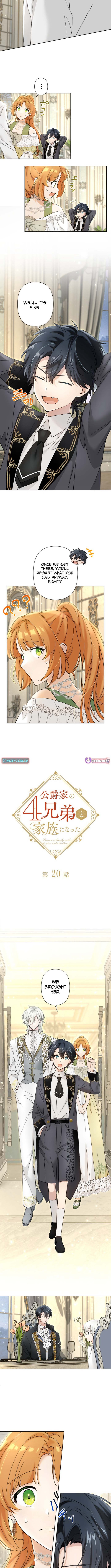 Became part of the family with the four brothers of the ducal Chapter 20 Page 1