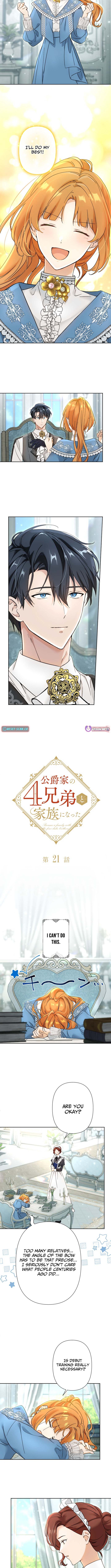 Became part of the family with the four brothers of the ducal Chapter 21 Page 1