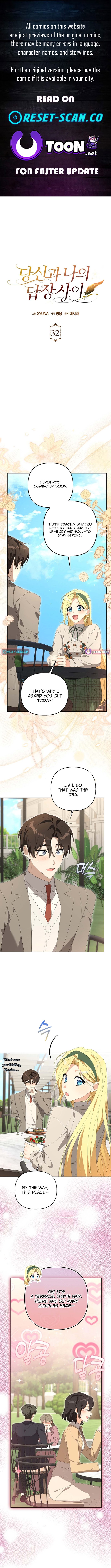 Between Your Letter and My Reply Chapter 32 Page 1