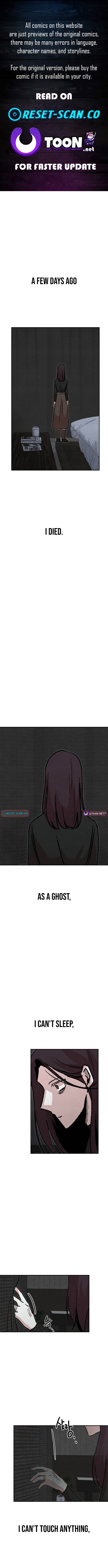 Enough to Make a Ghost Weep Chapter 2 Page 1