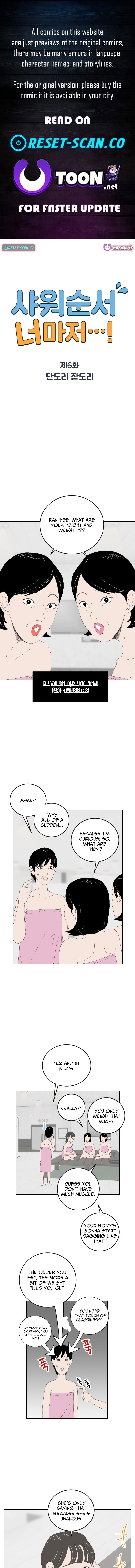 Even You, With the Shower Order…?! Chapter 6 Page 1