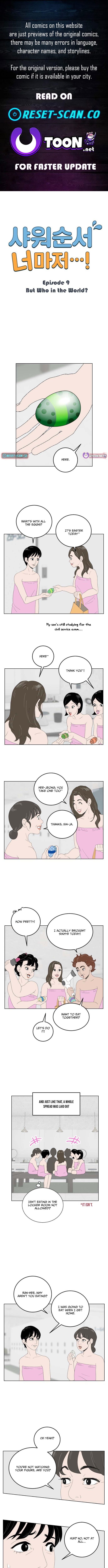 Even You, With the Shower Order…?! Chapter 9 Page 1