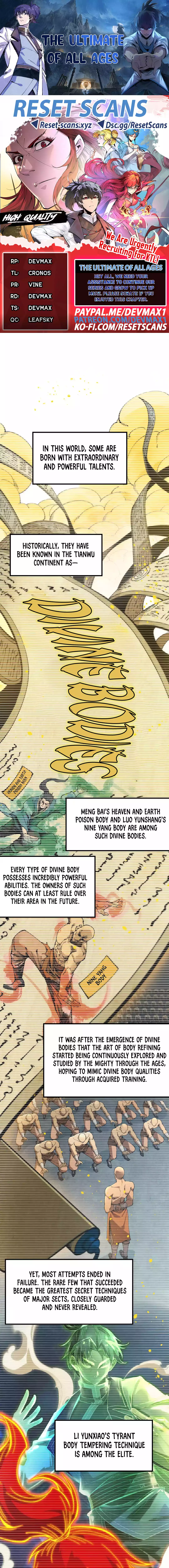 The Ultimate of All Ages Chapter 290 Page 1