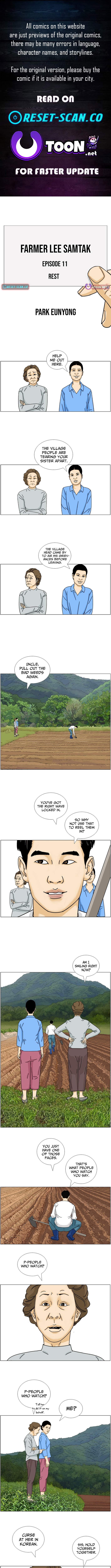 Farmer Lee Samtak Chapter 11 Page 1