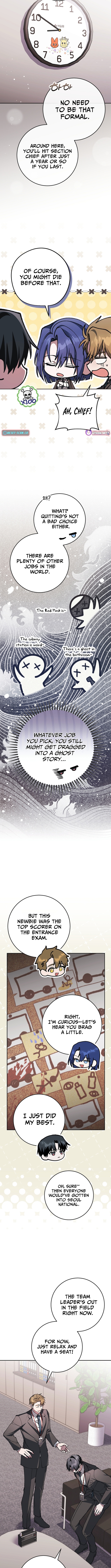 Got Dropped into a Ghost Story, Still Gotta Work Chapter 8 Page 1