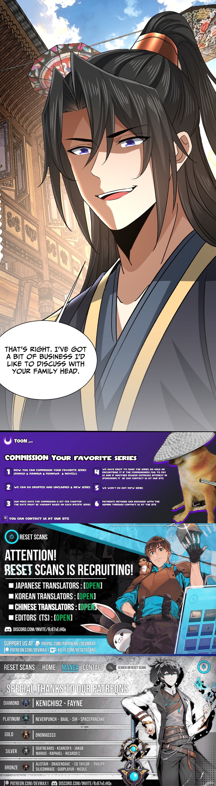 Greet the Sect Leader Chapter 21 Page 1