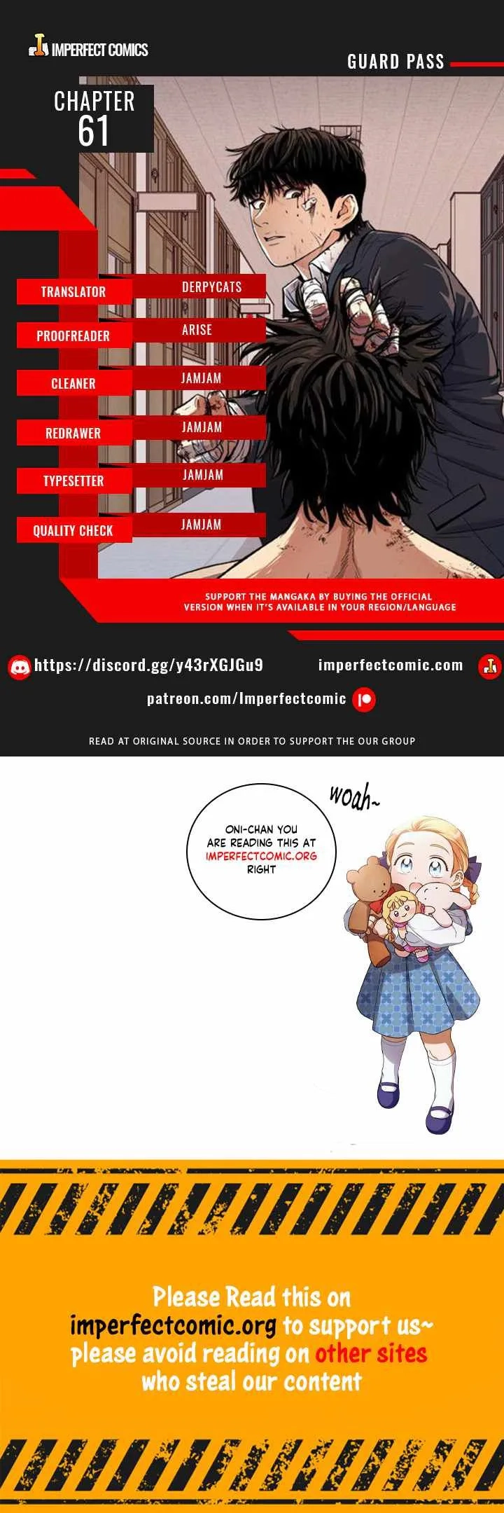 Guard Pass Chapter 61 Page 1