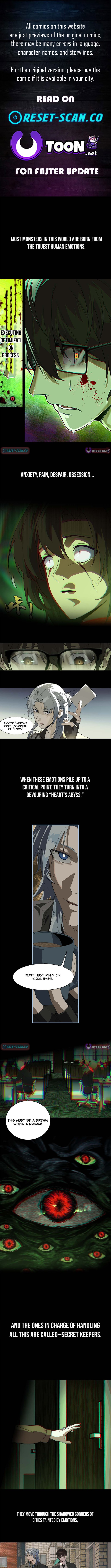 Heart's Abyss: The Secret Keeper Chapter 0 Page 1