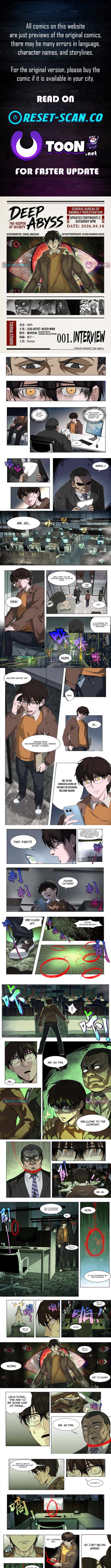 Heart's Abyss: The Secret Keeper Chapter 1 Page 1