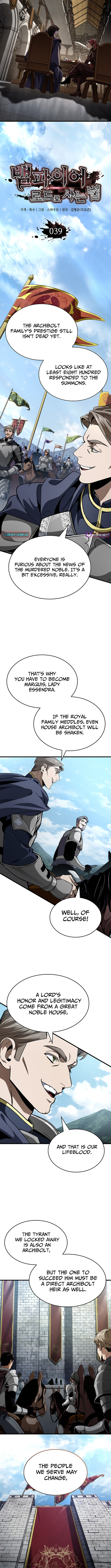 How to Live as a Vampire Lord Chapter 39 Page 1