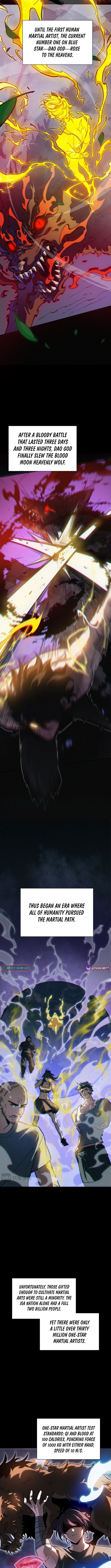 I Became the Supreme Martial God Through Dream Reincarnation Chapter 3 Page 1