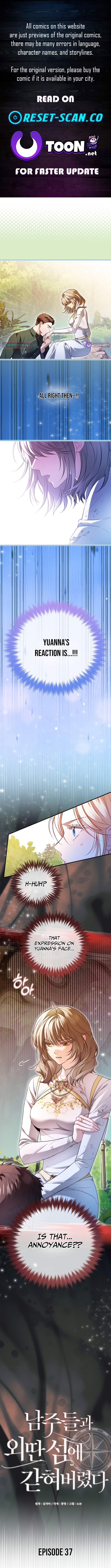 I Got Trapped on a Remote Island with the Male Leads Chapter 37 Page 1