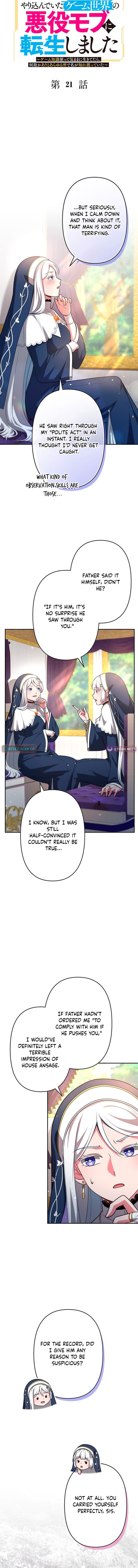 I Reincarnated as a Minor Villain in My Favorite Game World – Using My Game Knowledge to Live Freely, I Somehow Ended Up Famous Everywhere Chapter 21 Page 1