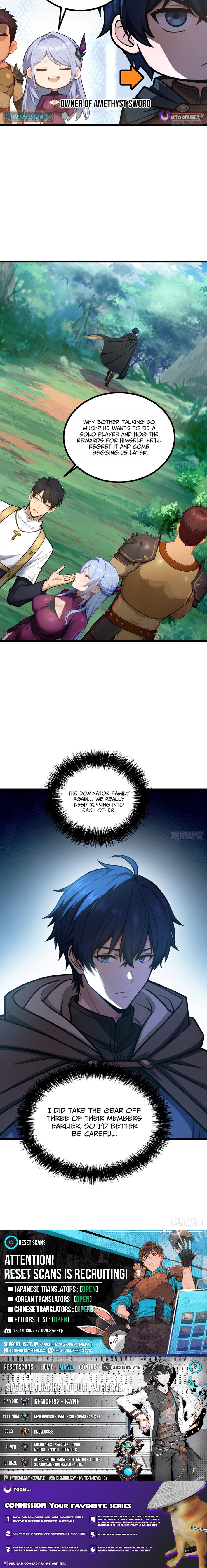 I Survive Through The Game By Dominating The Wild Monster Information Network Chapter 4 Page 1