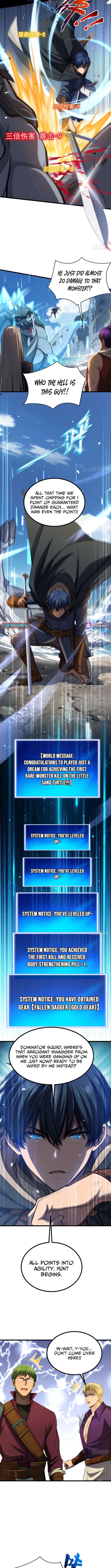 I Survive Through The Game By Dominating The Wild Monster Information Network Chapter 7 Page 1