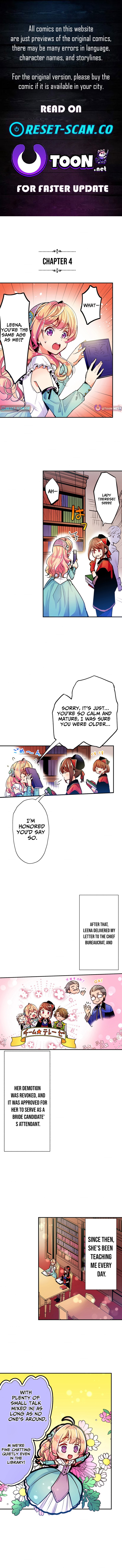 I'm a Grand Duke's Bride Candidate, But I Plan to Play It Safe (Webtoon) Chapter 10 Page 1