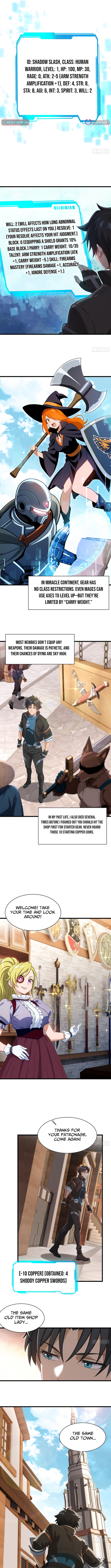 I’m Back, as the Strongest Gamer! Chapter 2 Page 1
