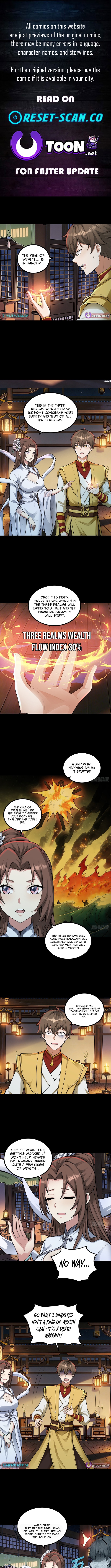 I'm the King of Wealth in the Three Realms Chapter 15 Page 1
