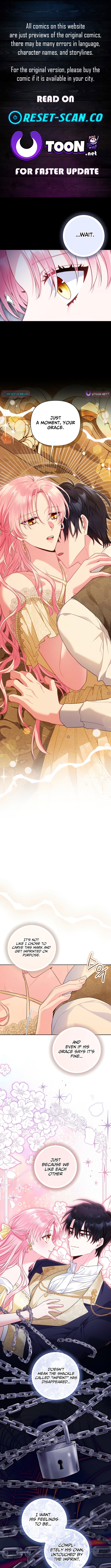 I'm the Villainess But I'm Imprinted with the Male Lead Chapter 42 Page 1