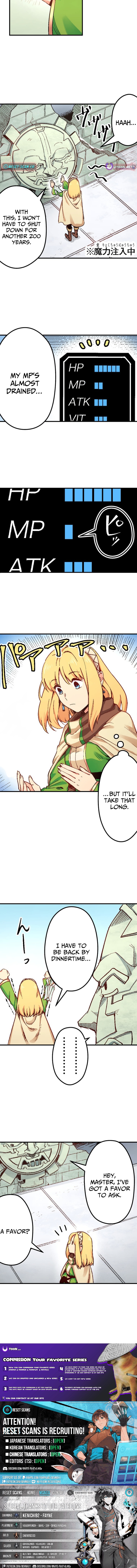 In the Land of Leadale (WebToon) Chapter 10 Page 1