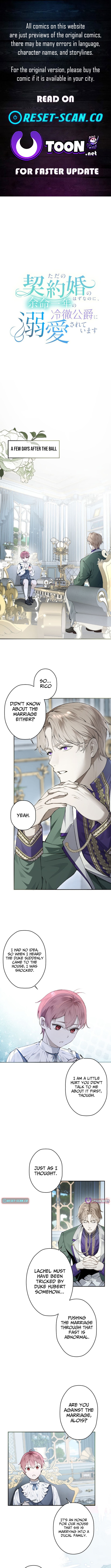 What Was Meant to Be a Contract Marriage Turned Into the Duke's Obsession Chapter 7 Page 1