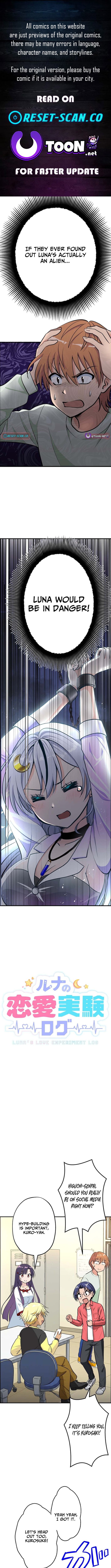 Luna's Love Experiment Log Chapter 13 Page 1