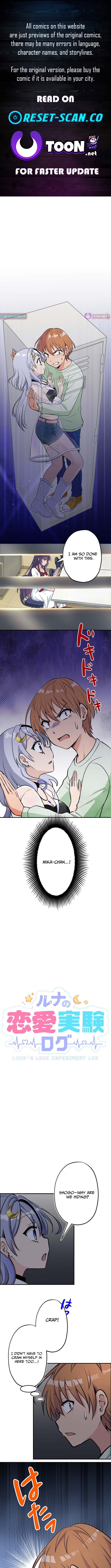Luna's Love Experiment Log Chapter 14 Page 1