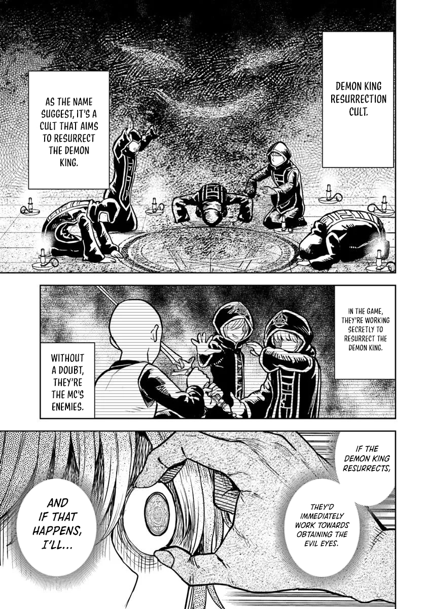 I was reincarnated as the villain with evil eyes, so I aim to be a mob character Chapter 08.2 Page 1