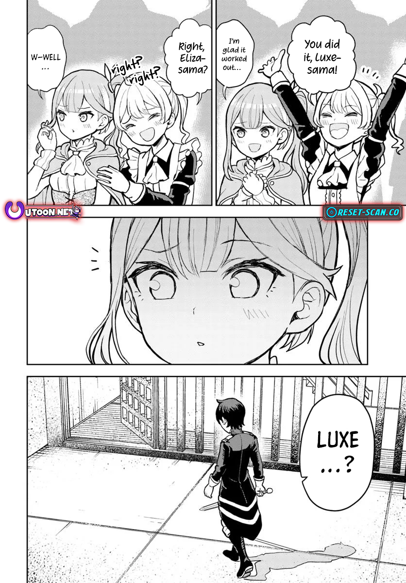I was reincarnated as the villain with evil eyes, so I aim to be a mob character Chapter 06.2 Page 1