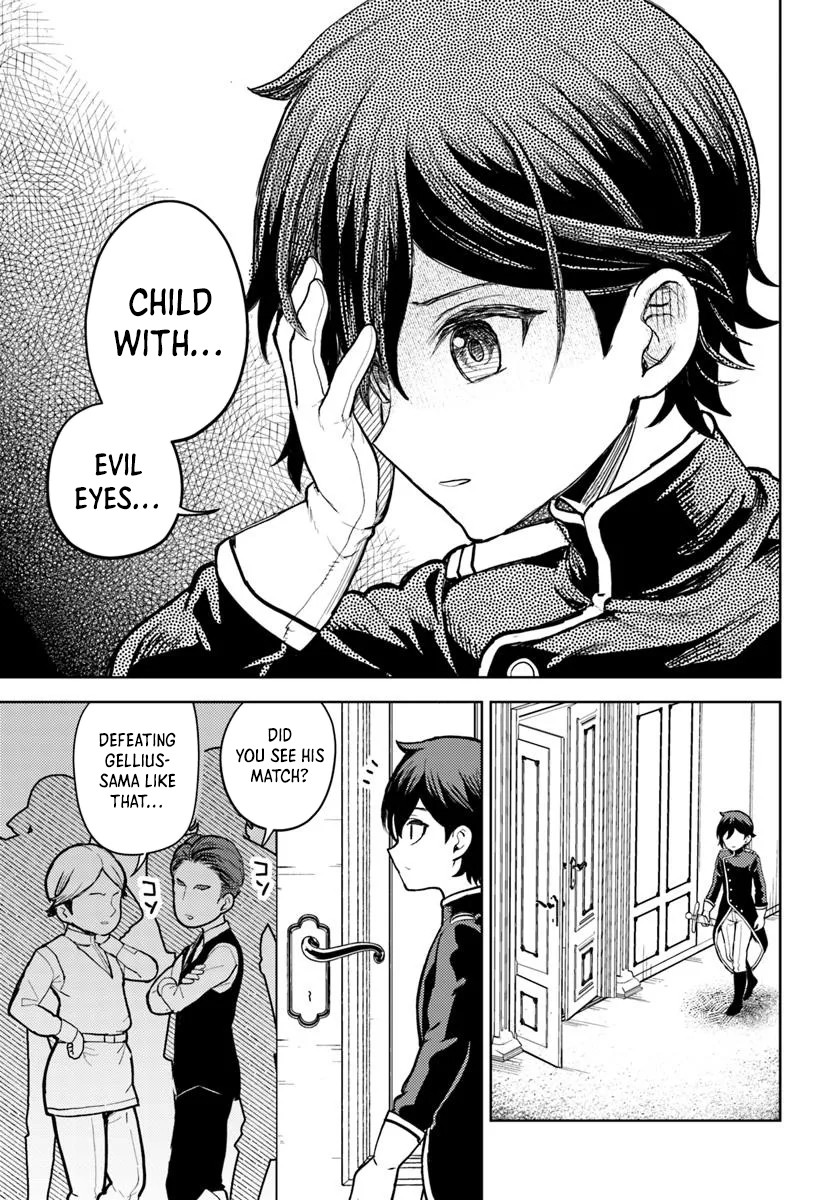 I was reincarnated as the villain with evil eyes, so I aim to be a mob character Chapter 06.2 Page 1
