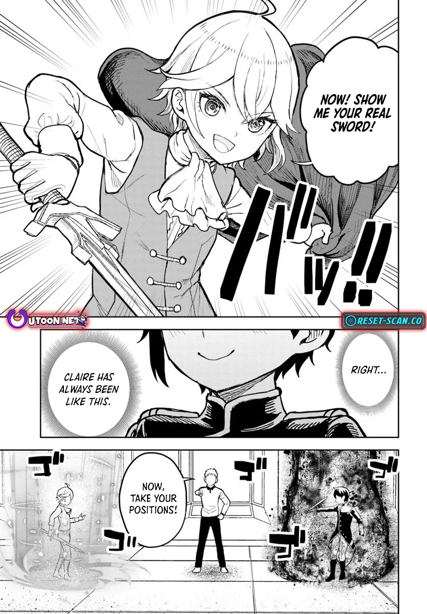 I was reincarnated as the villain with evil eyes, so I aim to be a mob character Chapter 06.2 Page 1