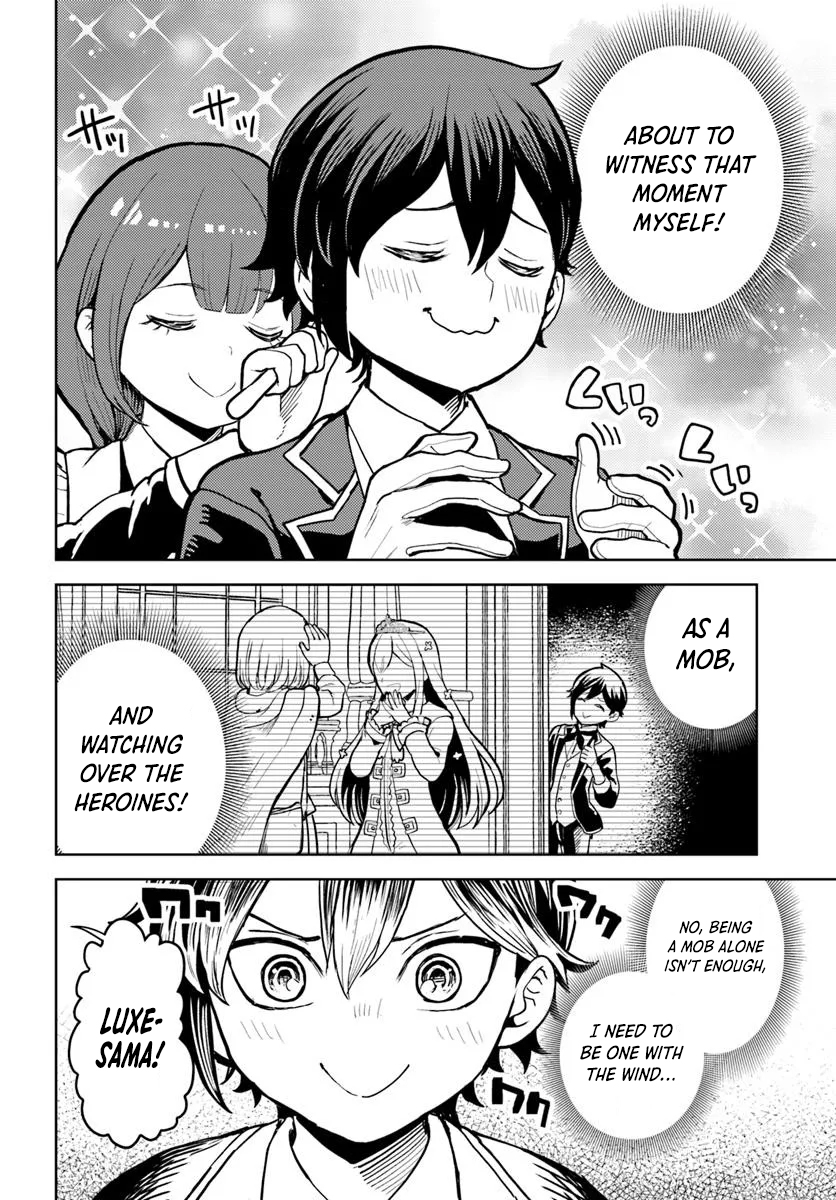 I was reincarnated as the villain with evil eyes, so I aim to be a mob character Chapter 09.1 Page 1