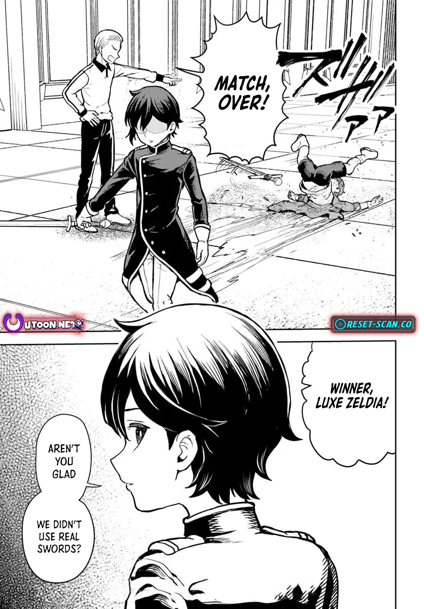 I was reincarnated as the villain with evil eyes, so I aim to be a mob character Chapter 06.1 Page 1
