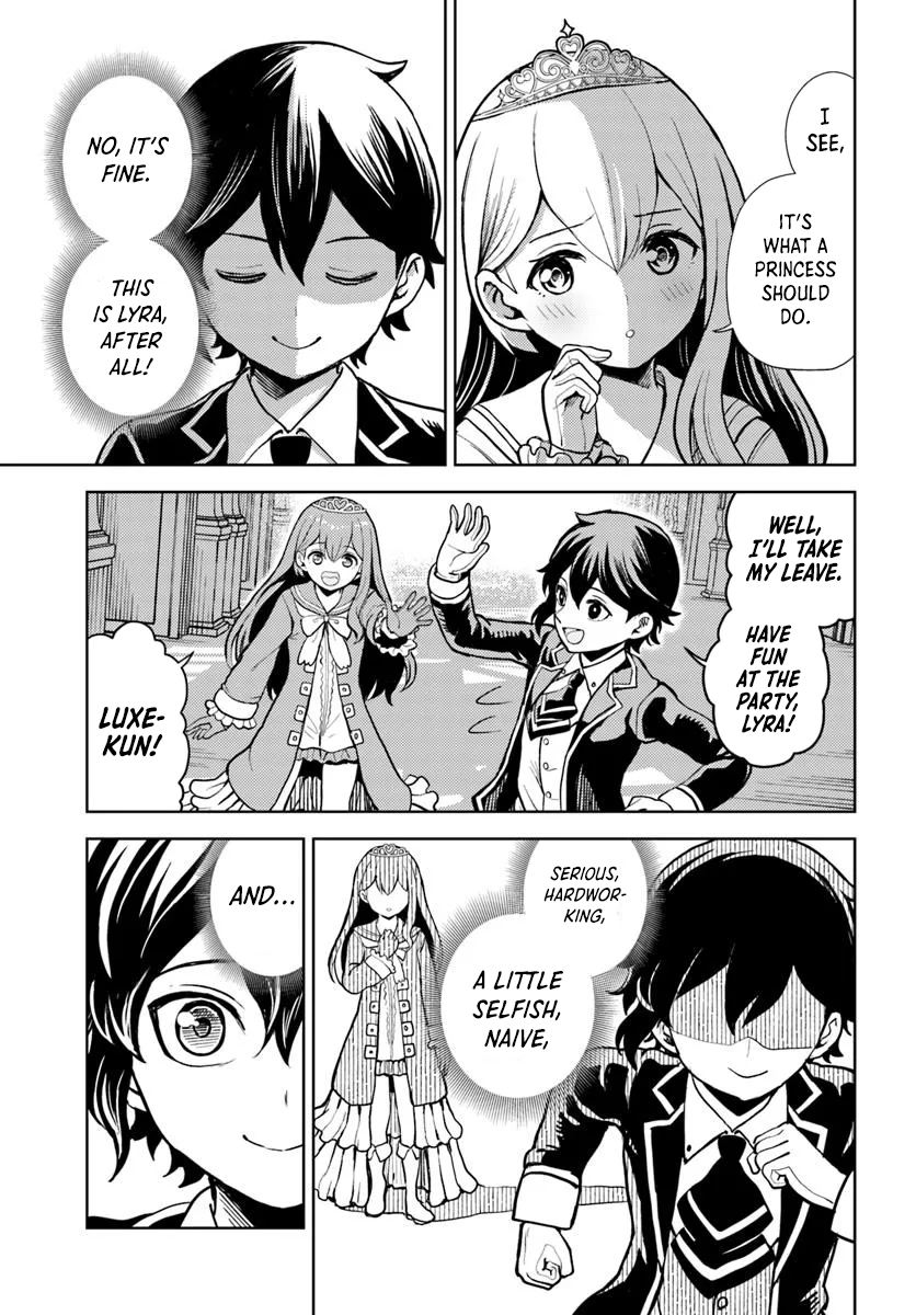I was reincarnated as the villain with evil eyes, so I aim to be a mob character Chapter 09.2 Page 1