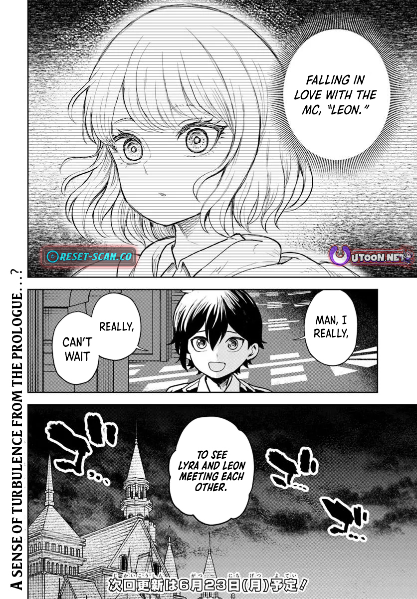 I was reincarnated as the villain with evil eyes, so I aim to be a mob character Chapter 09.2 Page 1