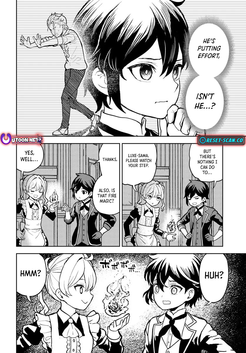 I was reincarnated as the villain with evil eyes, so I aim to be a mob character Chapter 05.2 Page 1
