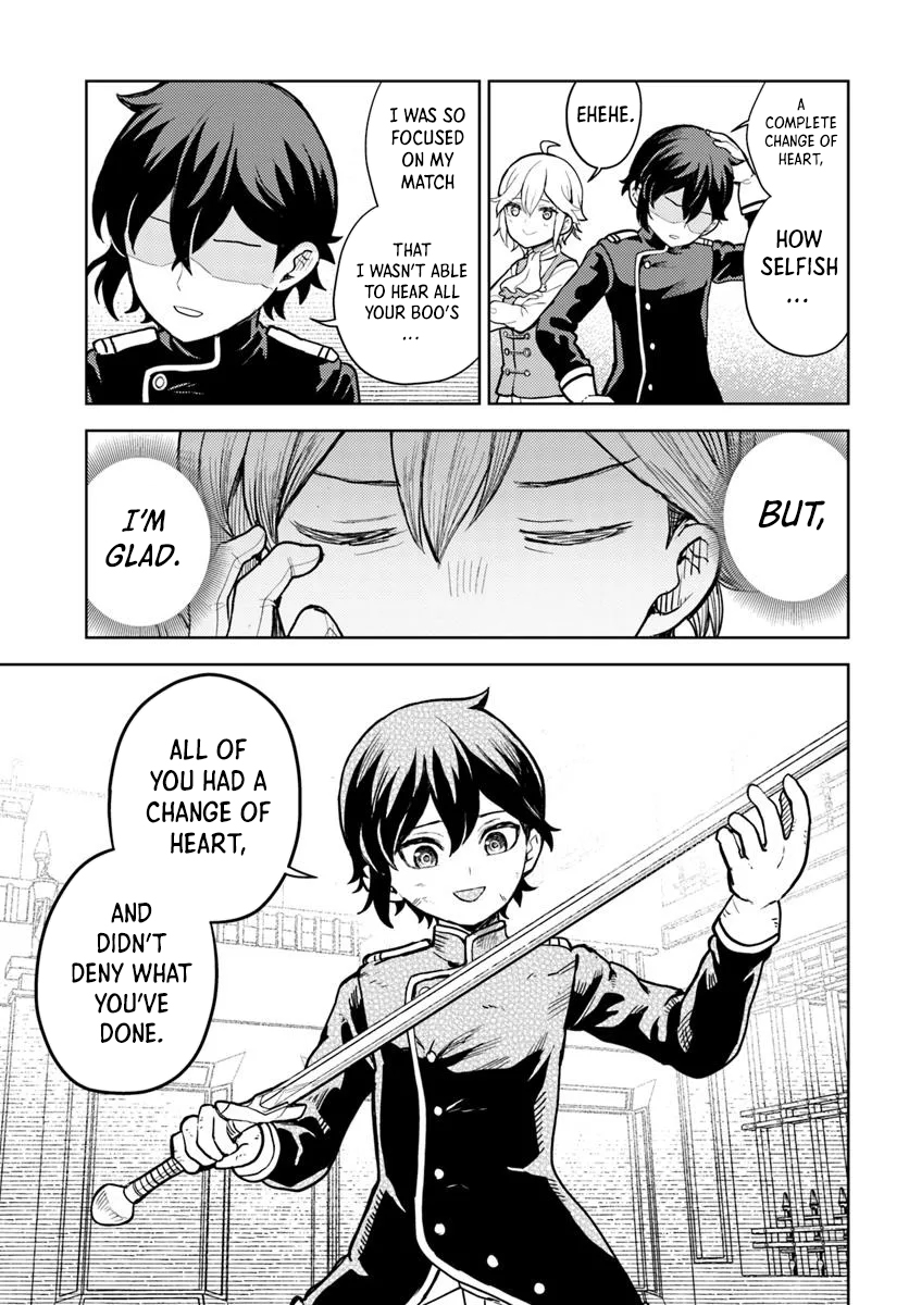 I was reincarnated as the villain with evil eyes, so I aim to be a mob character Chapter 07.2 Page 1