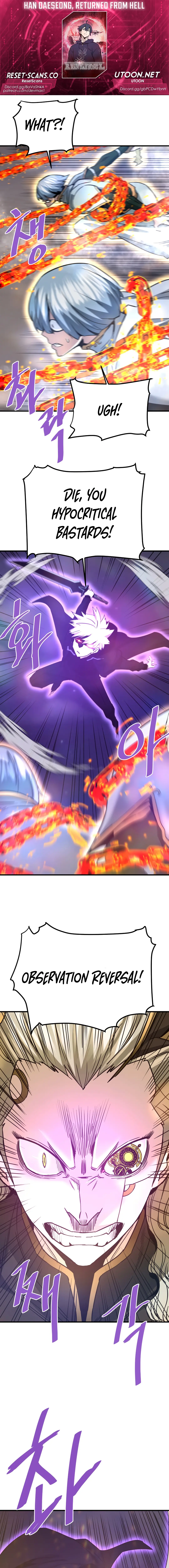 Han DaeSeong, Returned From Hell Chapter 121 Page 1