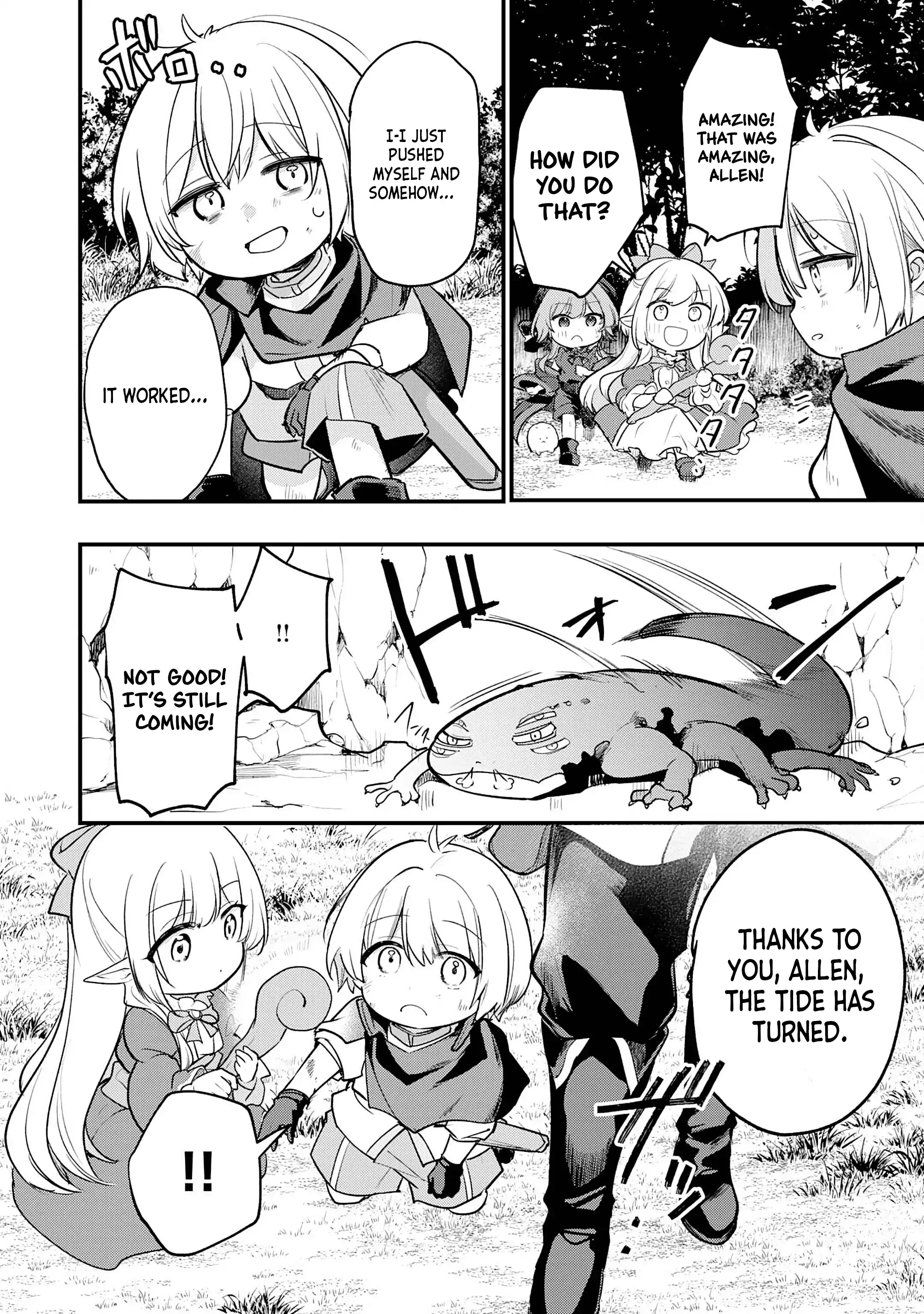 Father of three overpowered children Chapter 08 Page 1