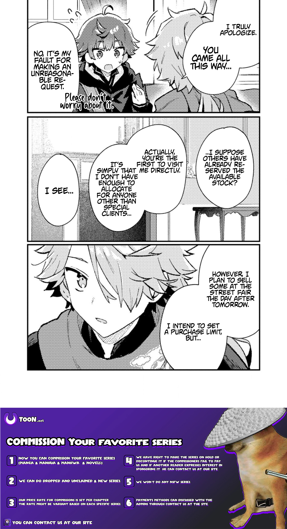 Isekai Merchant: Living a Rich Slow Life with <Isekai Travel> Chapter 16.2 Page 1
