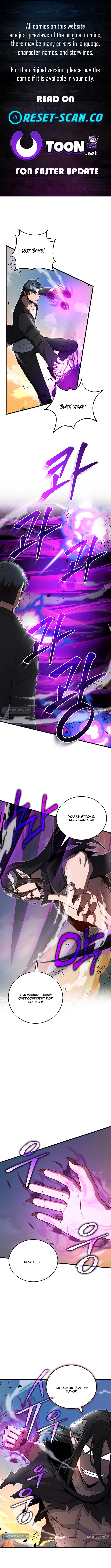 How a Catastrophic Necromancer Retires Chapter 50 (Series End) Page 1