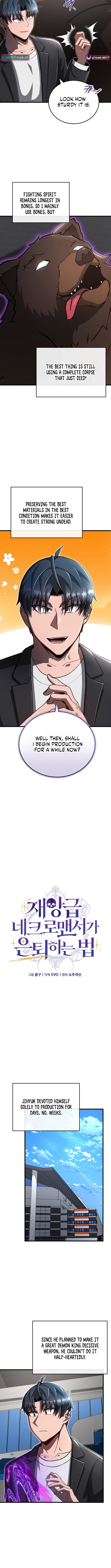 How a Catastrophic Necromancer Retires Chapter 46 Page 1