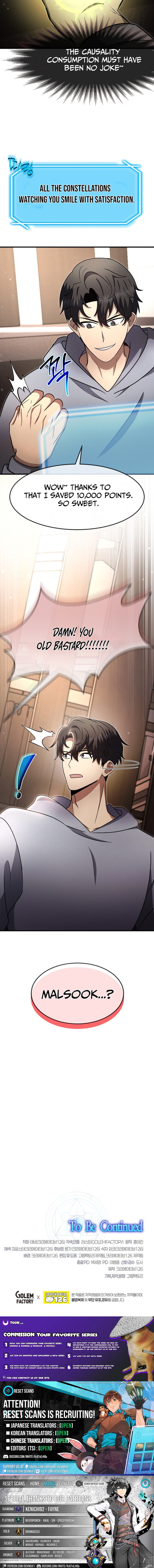 The Regressed Genius Player's Legendary Weapon Creation Chapter 59 Page 1